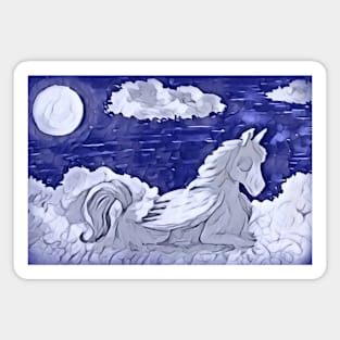 Pegasus Cloud in Moonlight Magnet